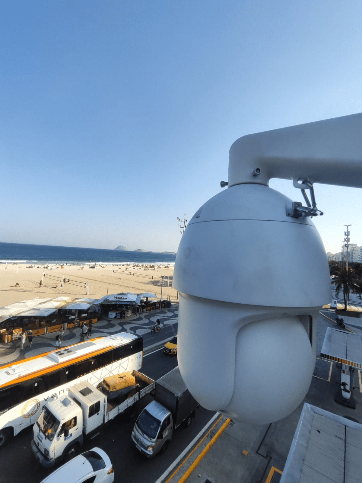 Praias do Rio ganham 21 câmeras com superzoom para monitoramento exclusivo da faixa de areia