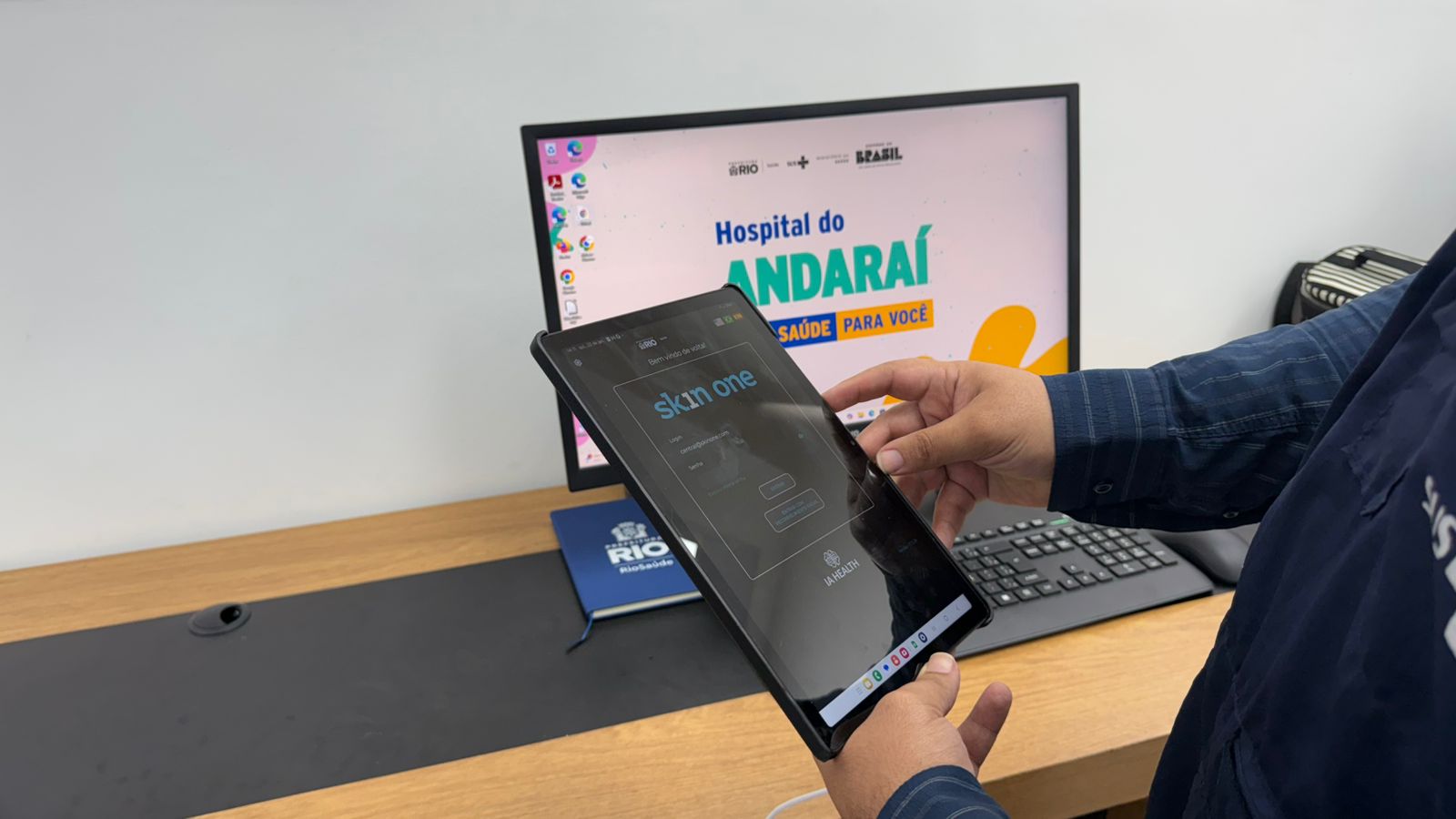 Inteligência artificial aprimora tratamento de lesões no Hospital do Andaraí